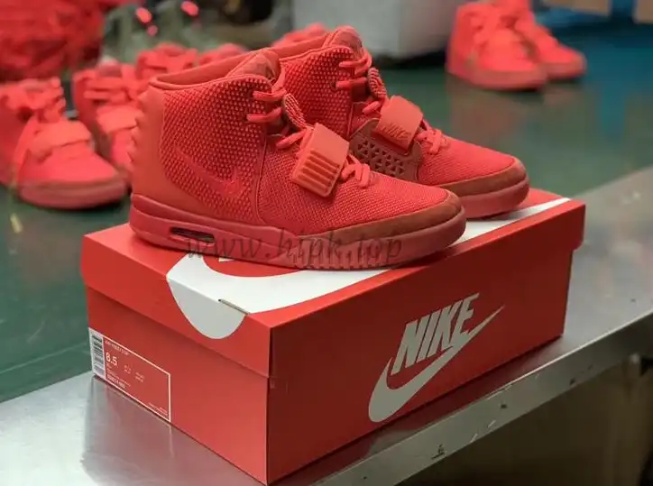 God Air Yeezy 2 Red October Real materials Limited pairs