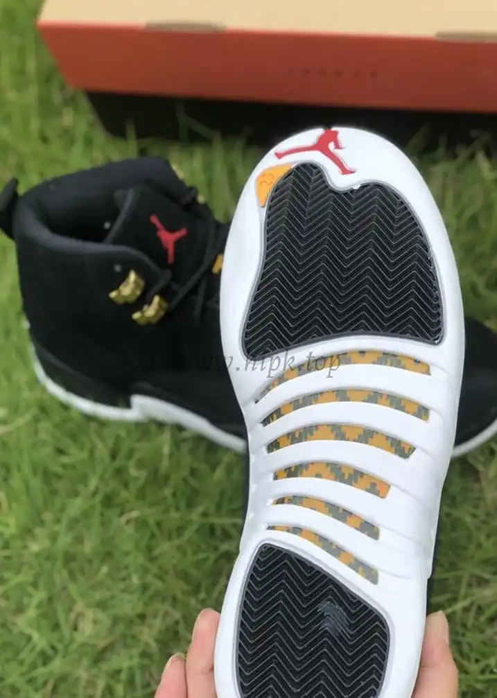 PK God Air Jordan 12 “Reverse Taxi” Real materails ready to ship