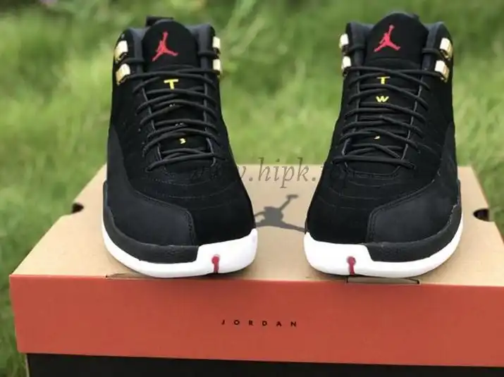 PK God Air Jordan 12 “Reverse Taxi” Real materails ready to ship