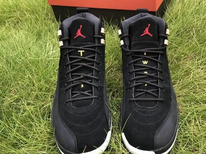 PK God Air Jordan 12 “Reverse Taxi” Real materails ready to ship