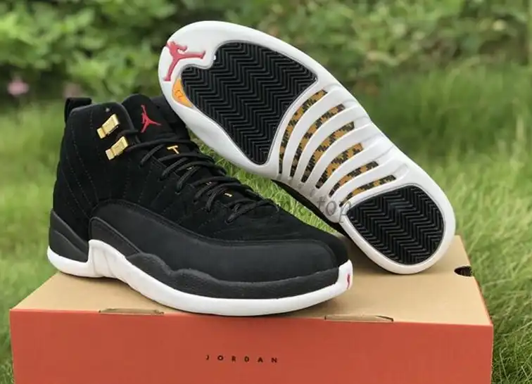 PK God Air Jordan 12 “Reverse Taxi” Real materails ready to ship