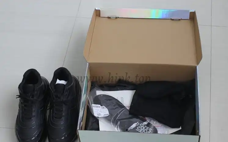 PK God Balen Triple S Designer David Tourniaire launches brand “Shoes 53045”all black retail materials ready to ship