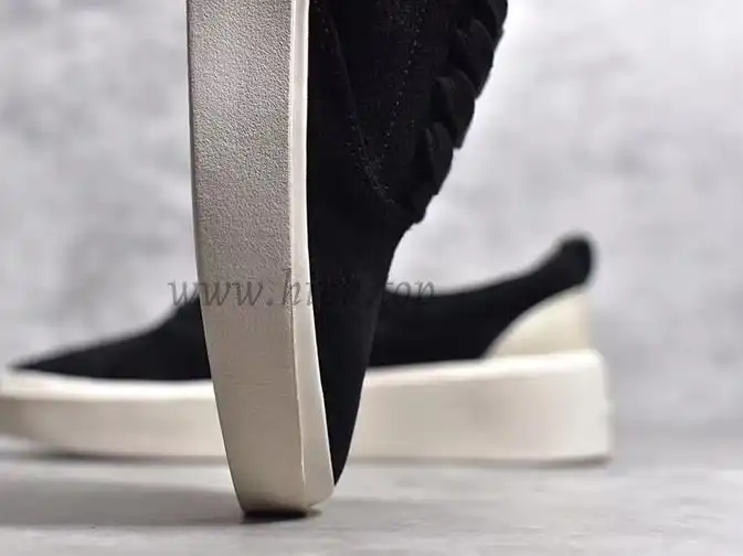 PK God FEAR OF GOD 101 LOW SNEAKER all black BONE SUEDE real materials ready to ship