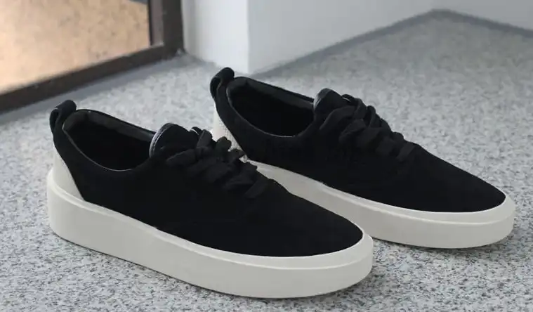 PK God FEAR OF GOD 101 LOW SNEAKER all black BONE SUEDE real materials ready to ship