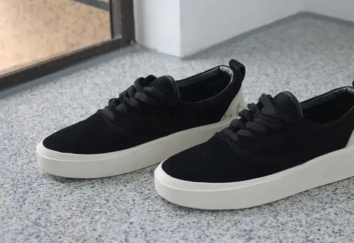 PK God FEAR OF GOD 101 LOW SNEAKER all black BONE SUEDE real materials ready to ship