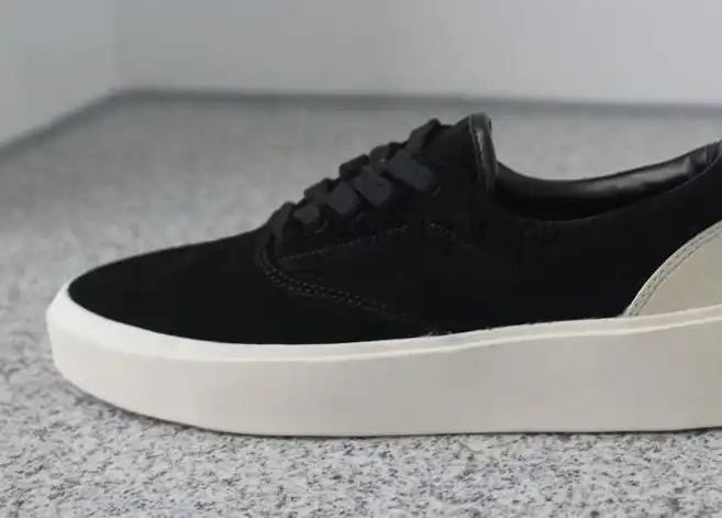 PK God FEAR OF GOD 101 LOW SNEAKER all black BONE SUEDE real materials ready to ship