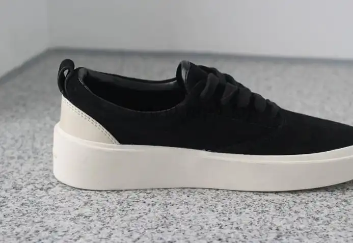 PK God FEAR OF GOD 101 LOW SNEAKER all black BONE SUEDE real materials ready to ship