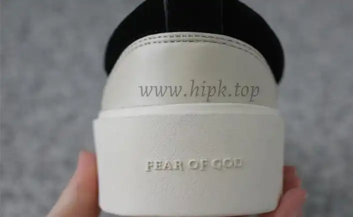 PK God FEAR OF GOD 101 LOW SNEAKER all black BONE SUEDE real materials ready to ship