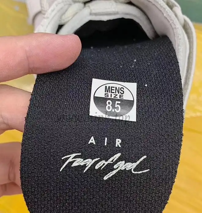 PK God Nike Air Fear Of God Raid “Light Bone”real materials ready to ship