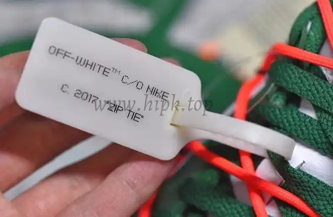 PK God exclusive OFF-WHITE x Futura x Nike Dunk white pine green retail materails ready to ship