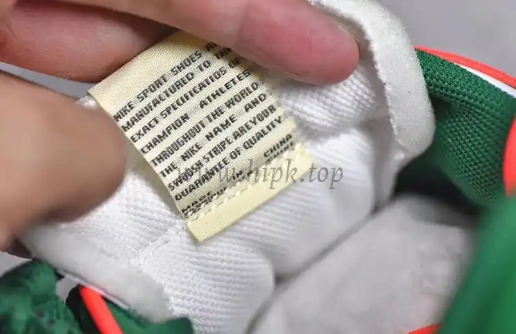 PK God exclusive OFF-WHITE x Futura x Nike Dunk white pine green retail materails ready to ship