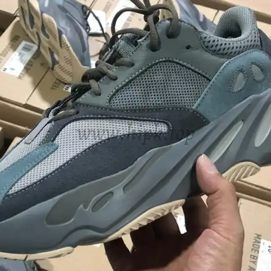 Pk God exclusive yeezy 700 V3 Black retail materials ready to ship