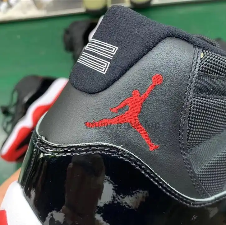 PK God 2019 year retail version Air Jordan 11 “Bred”retail materials ready to ship