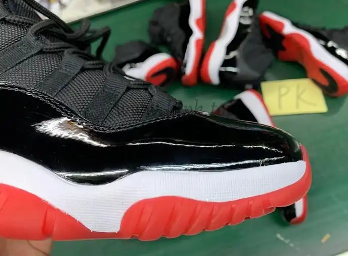 PK God 2019 year retail version Air Jordan 11 “Bred”retail materials ready to ship