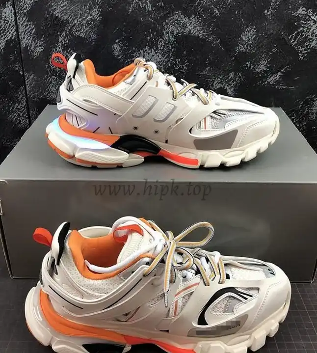 PK God Balencia Track Trainer LED Orange retail version ready to ship