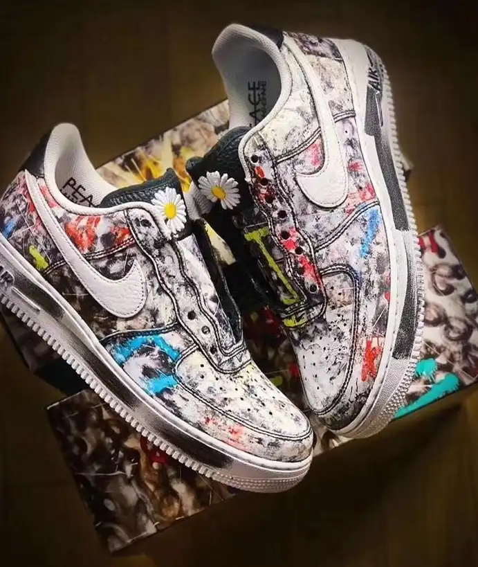 PK God Peaceminusone X Nike Air Force 1 Pmo Para-noise retail materials ready to ship