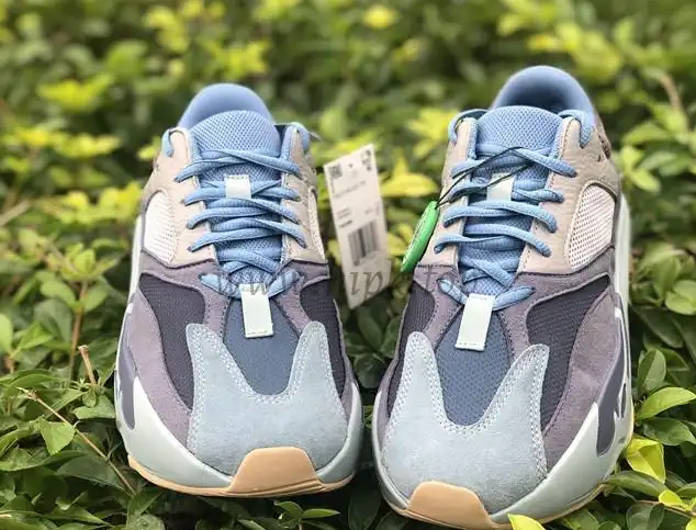 PK God yeezy 700 Carbon Blue retail materials ready to ship