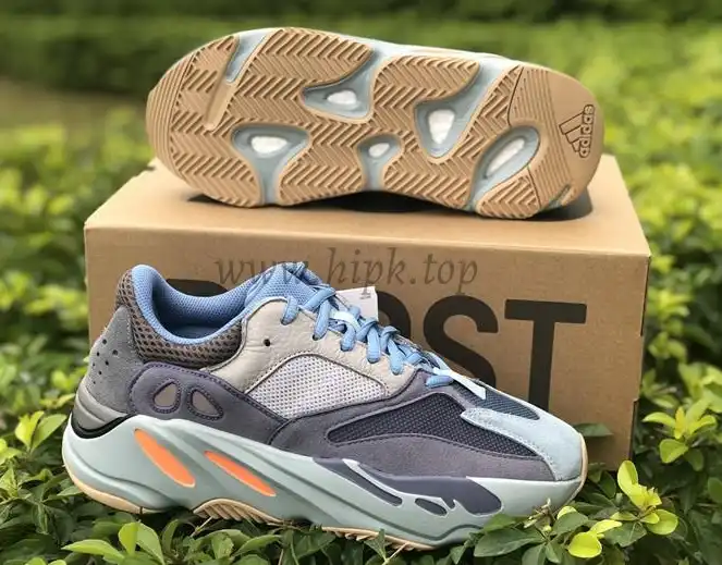 PK God yeezy 700 Carbon Blue retail materials ready to ship