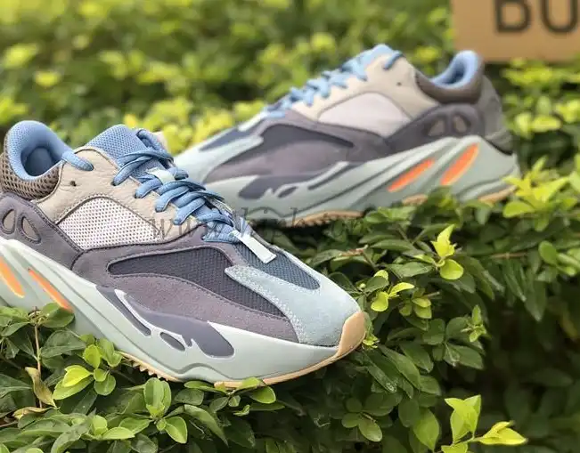 PK God yeezy 700 Carbon Blue retail materials ready to ship