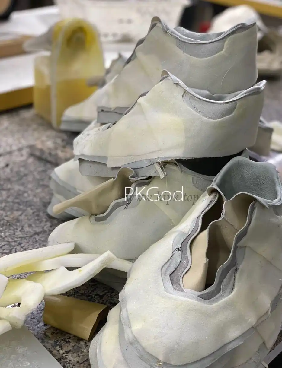 PKGOD RHYTON SNEAKER WHITE LEATHER logo tag BEST VERSION READY TO SHIP