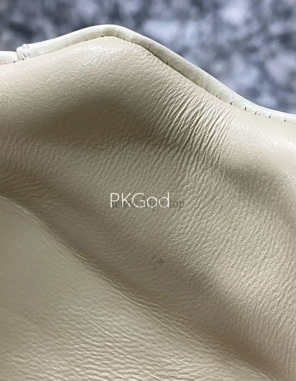 PKGOD RHYTON SNEAKER WHITE LEATHER logo tag BEST VERSION READY TO SHIP