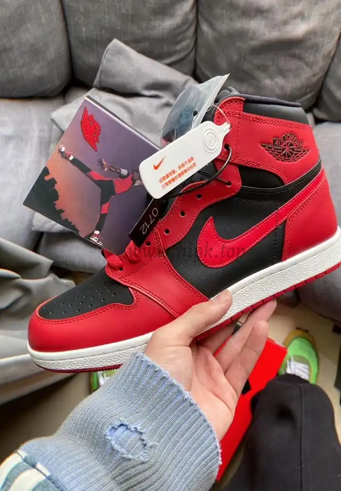 PK GOD Jordan 1 Retro High 85 Varsity Red retail materials ready to ship