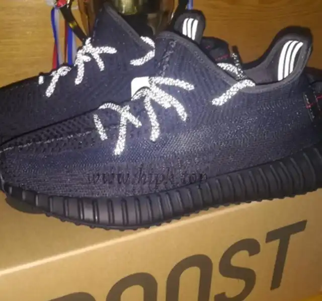 Exclusive GOD YEEZY 350 V2 Black WITH REAL PREMEKNIT FROM HUAYIYI WHICH OFFER PRIMEKNIT TO ADIDAS DIRECTLY READY TO SHIP