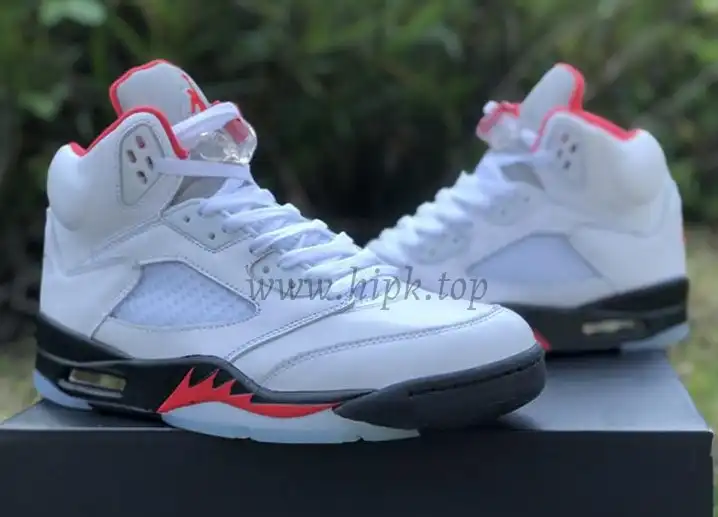 PK GOD Air Jordan 5 Fire Red retail materails ready to ship