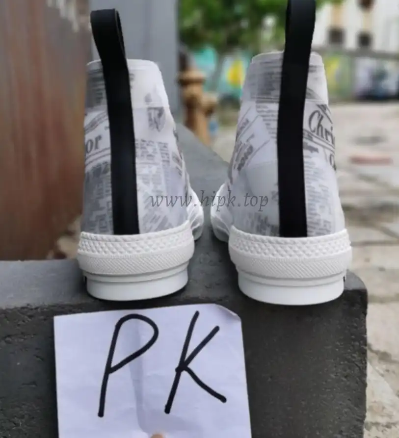 PK God Di*R retail version b23 high topWhite Canvas AND DANIEL ARSHAM Motif come with retail materials  total ready to ship