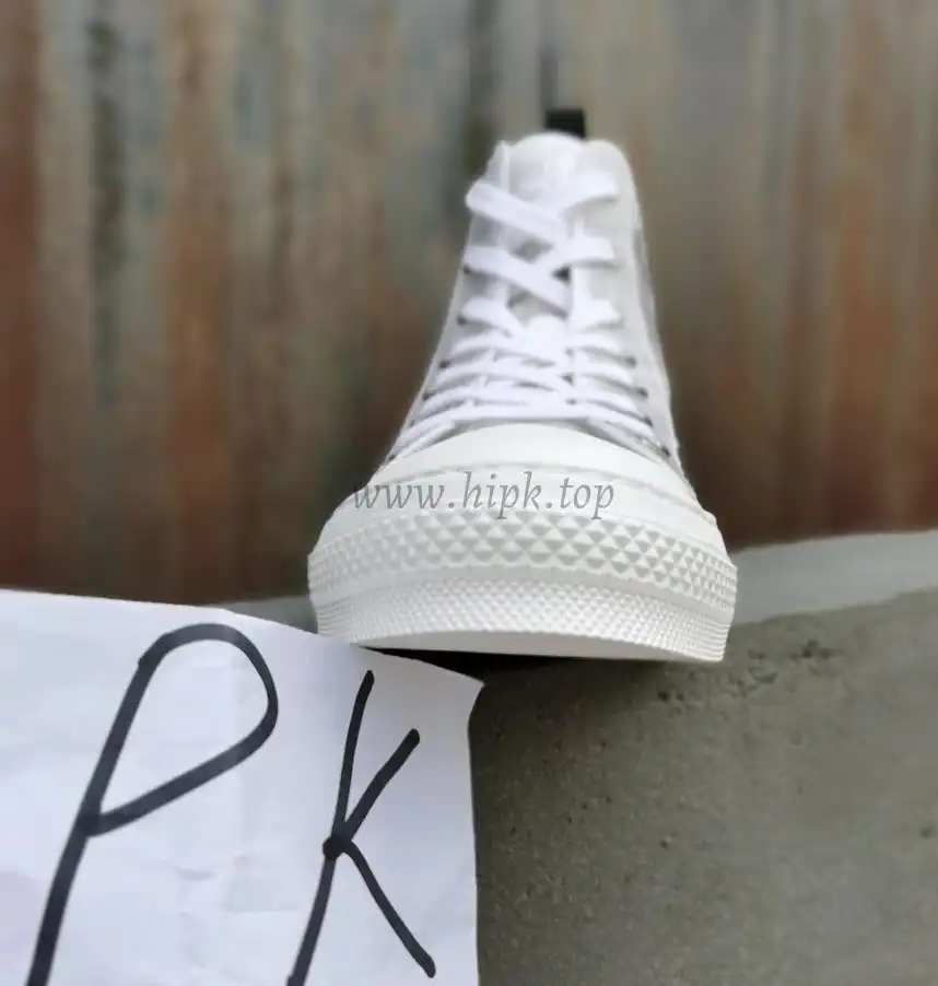 PK God Di*R retail version b23 high topWhite Canvas AND DANIEL ARSHAM Motif come with retail materials  total ready to ship