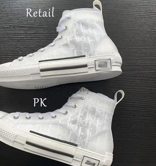 PK God Di*R retail version b23 high topall whitecome with retail materials total ready to ship