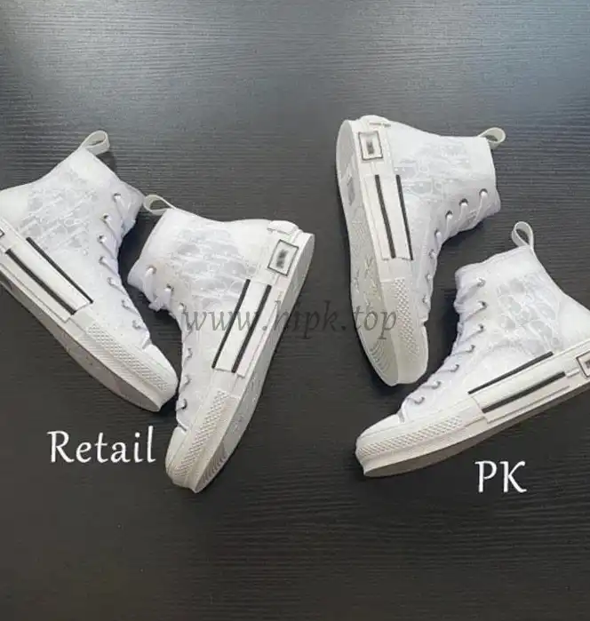 PK God Di*R retail version b23 high topall whitecome with retail materials total ready to ship