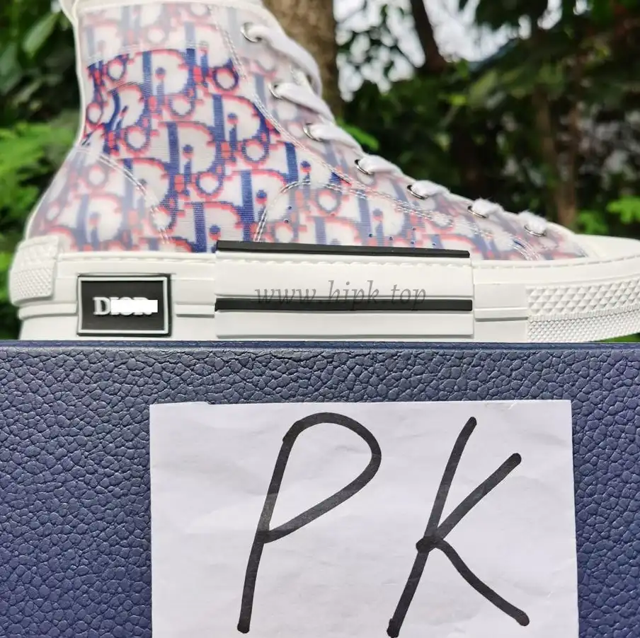 PK God Di*R retail version b23 hightop red and blue come with retail materials total ready to ship