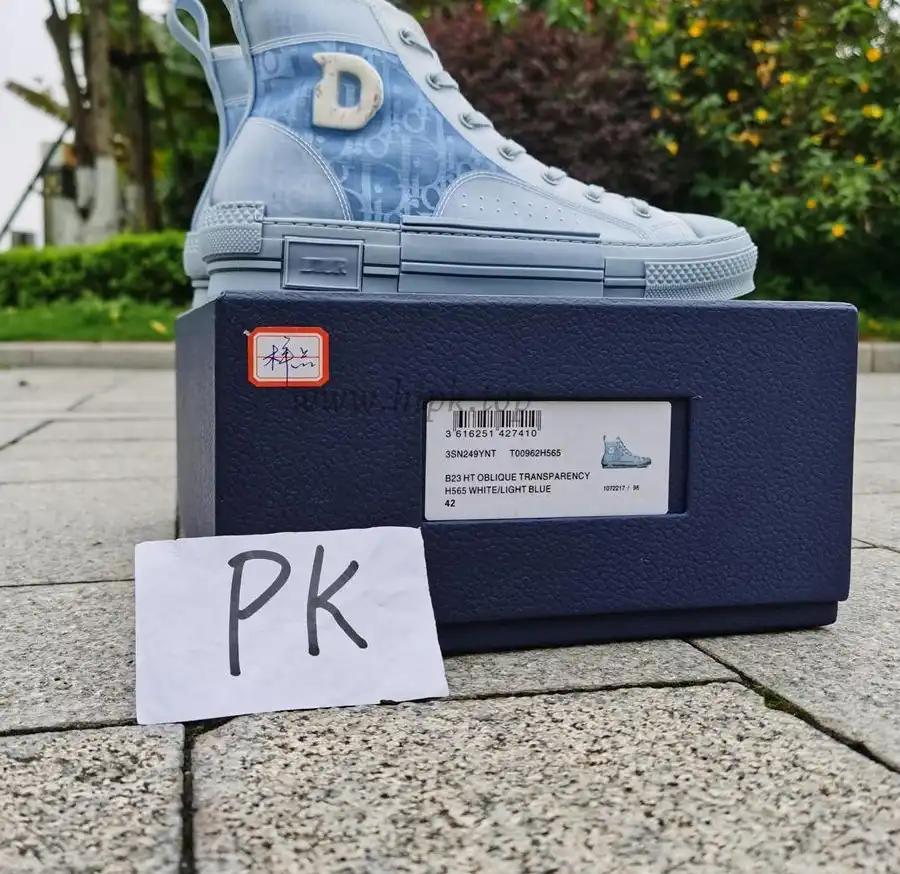 PK God Di*R retail version b23 high top True bluecome with retail materials  total ready to ship