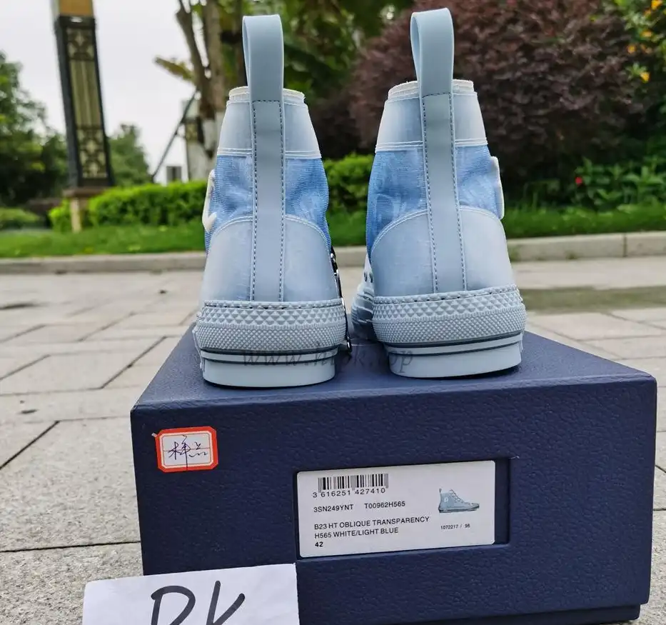 PK God Di*R retail version b23 high top True bluecome with retail materials  total ready to ship