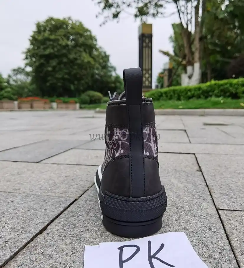 PK God Di*R retail version b23 high top Black and white come with retail materials  total ready to ship