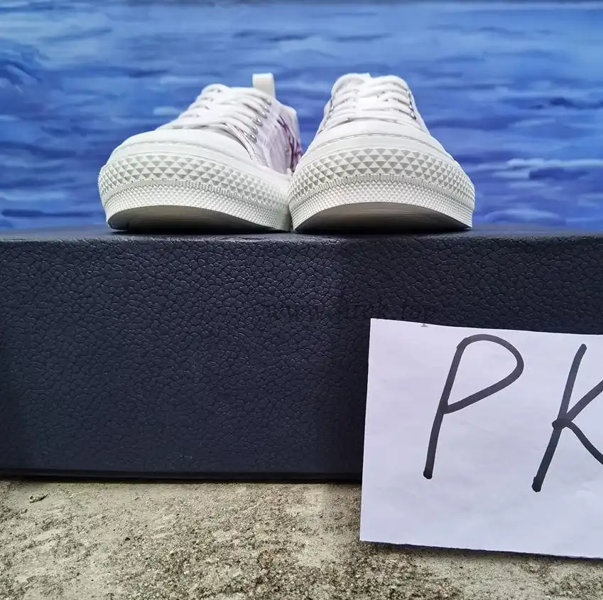 PK God Di*R retail version b23 lowtop red and blue come with retail materials total ready to ship