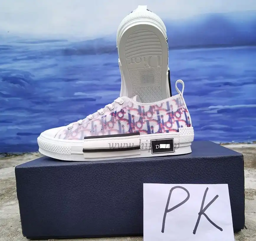 PK God Di*R retail version b23 lowtop red and blue come with retail materials total ready to ship