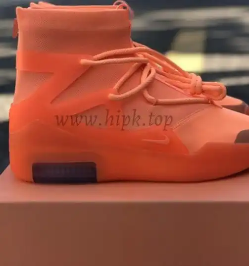 EXCLUSIVE RETAIL PK GOD NIKE AIR FEAR OF GOD 1 LIGHT BONE BLACK AR4237-002 READY TO SHIP