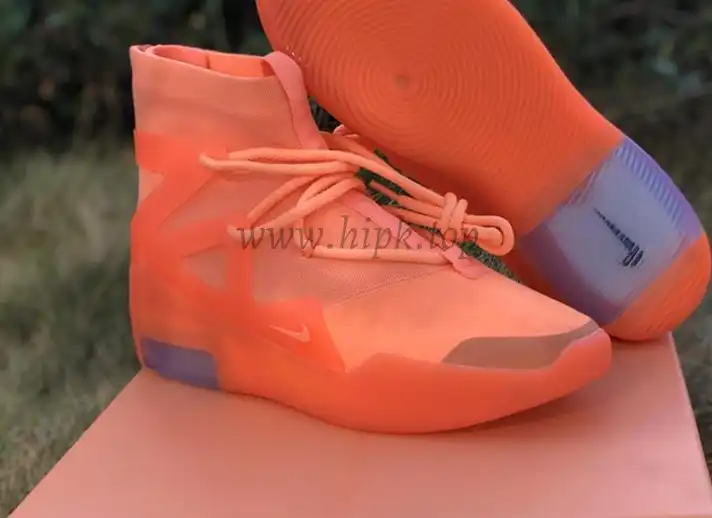 PK God Nike Air Fear of God 1 Orangeretail materials ready to ship