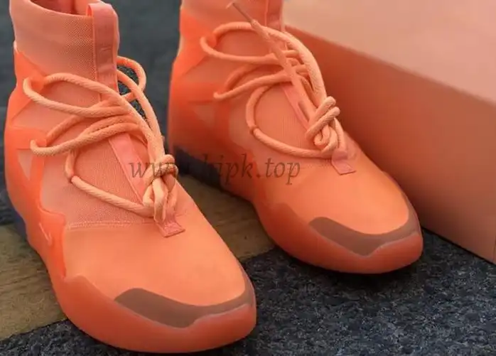 PK God Nike Air Fear of God 1 Orangeretail materials ready to ship