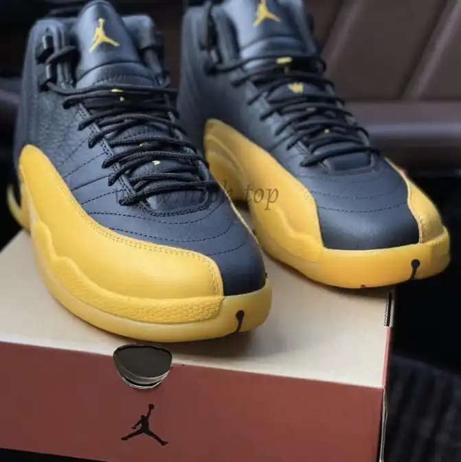 Pk God Air Jordan XII 12 university Gold retail materials ready to ship