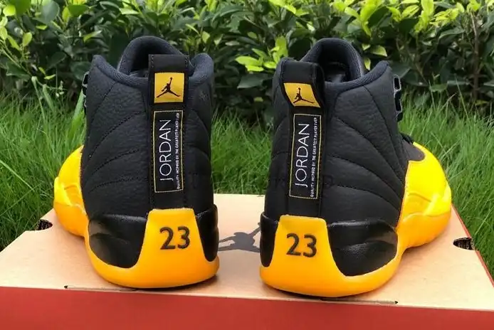 Pk God Air Jordan XII 12 university Gold retail materials ready to ship