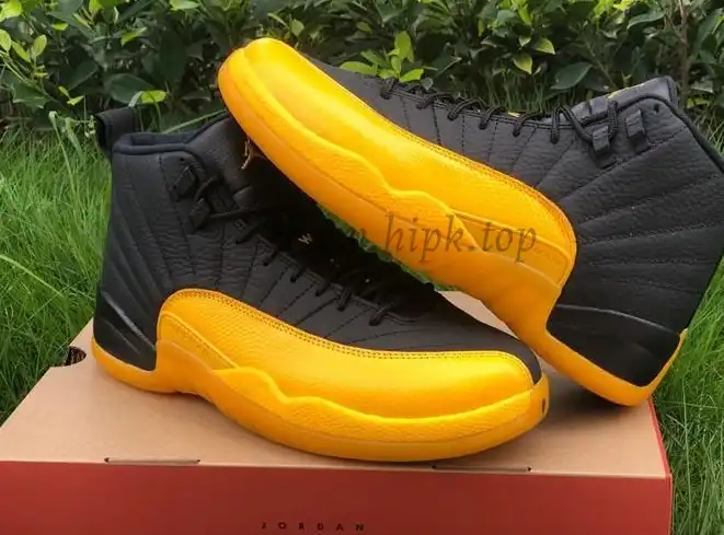 Pk God Air Jordan XII 12 university Gold retail materials ready to ship