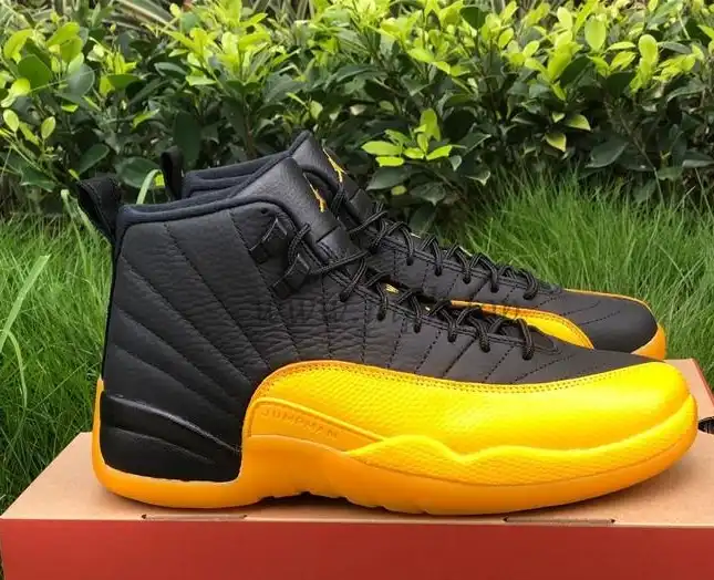 Pk God Air Jordan XII 12 university Gold retail materials ready to ship