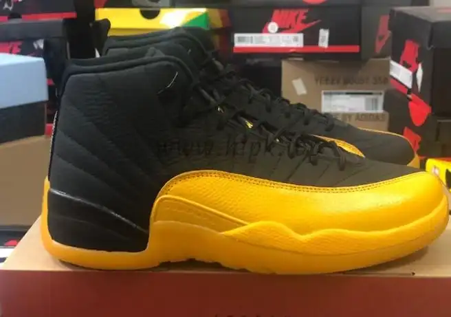 Pk God Air Jordan XII 12 university Gold retail materials ready to ship