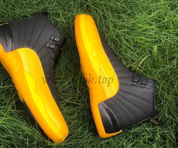 Pk God Air Jordan XII 12 university Gold retail materials ready to ship