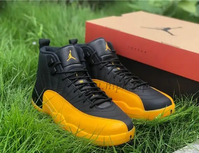 Pk God Air Jordan XII 12 university Gold retail materials ready to ship