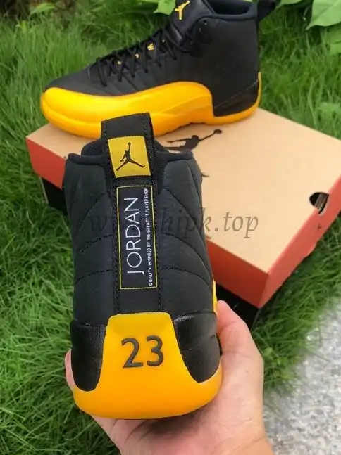 Pk God Air Jordan XII 12 university Gold retail materials ready to ship