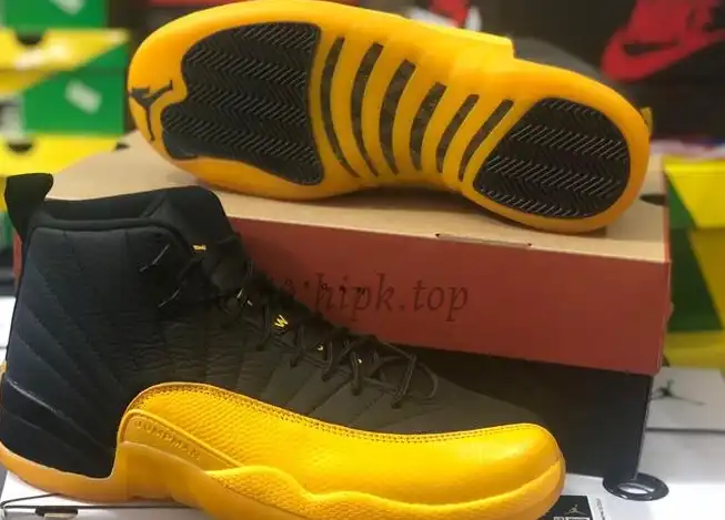 Pk God Air Jordan XII 12 university Gold retail materials ready to ship